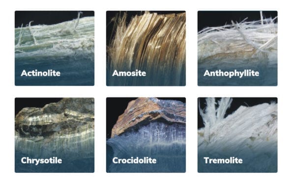 Six Types of Asbestos